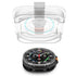 Spigen Galaxy Watch 8 Classic (46mm) Screen Protector GLAS.tR EZ Fit